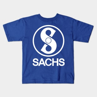 Sachs S logo (white) Kids T-Shirt